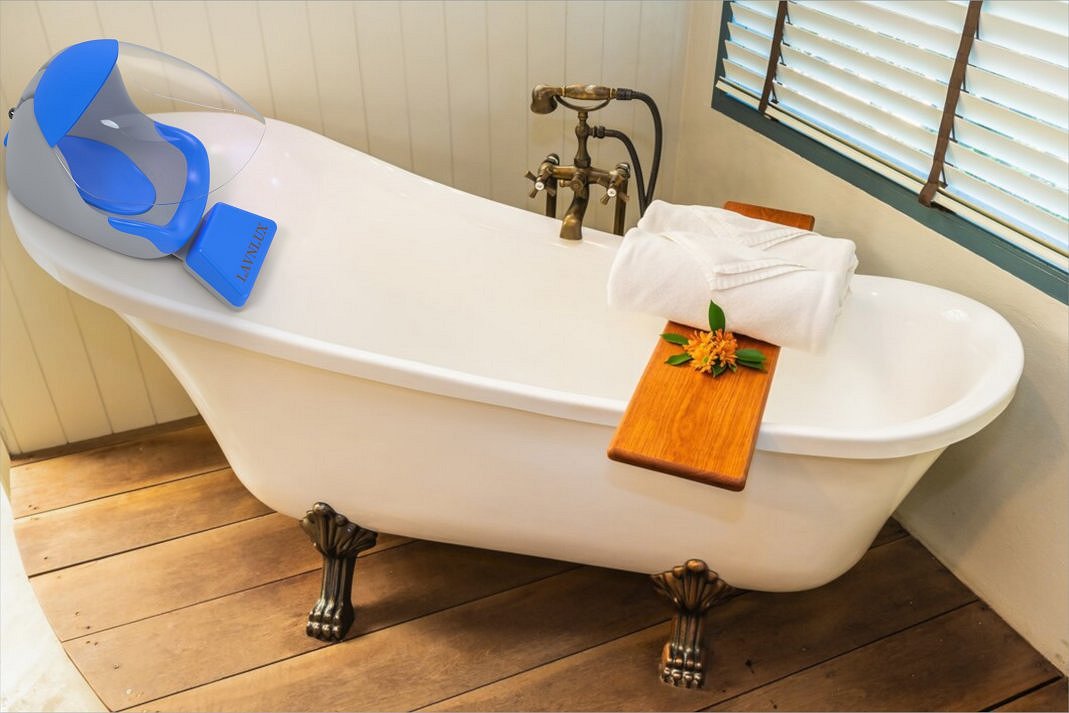 Porto In Use In Tub